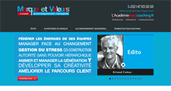 Desktop Screenshot of marqueetvaleurs.com